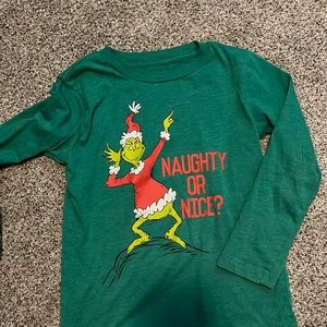 Boys grinch long sleeve